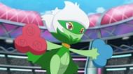 Roserade in the anime (Image via TPC)